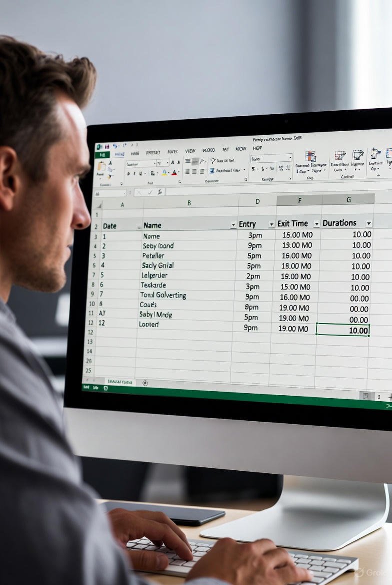 Template Kas Masuk Keluar Sederhana di Excel dengan Rumus Otomatis