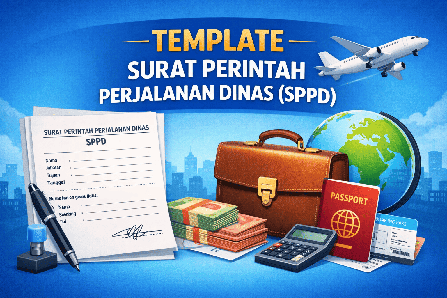 Template Surat Perintah Perjalanan Dinas (SPPD): Contoh, Format, dan Cara Membuat yang Benar
