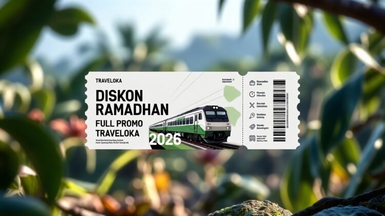 Tiket Kereta Api Murah Mudik Lebaran 2026 di Traveloka: Promo Diskon hingga 90% dan Tips Hemat Booking