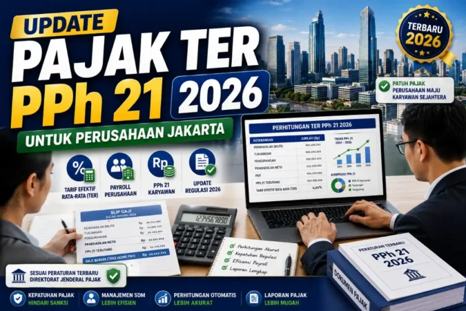Update Pajak TER PPh 21 2026 untuk Perusahaan Jakarta