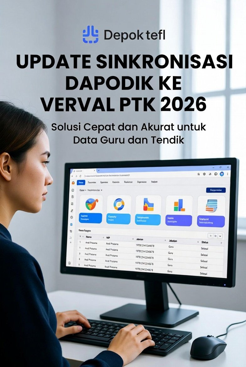 Update Sinkronisasi Dapodik ke Verval PTK 2026: Solusi Cepat dan Panduan Lengkap untuk Operator Sekolah