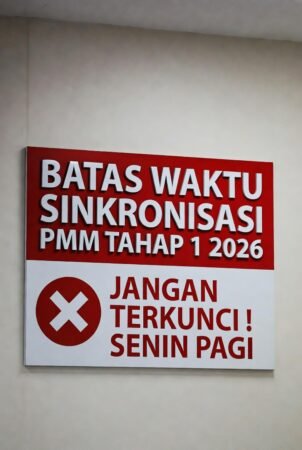 Cek Sekarang! Batas Waktu Sinkronisasi PMM Tahap 1 2026: Jangan Sampai Terkunci Senin Pagi