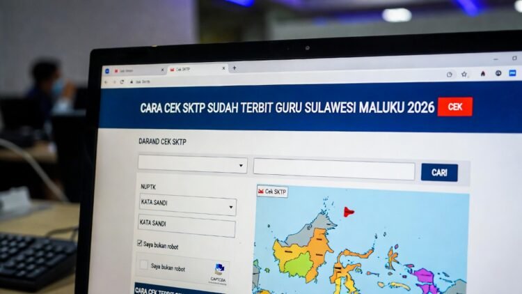Cara Cek SKTP yang Sudah Terbit untuk Guru di Wilayah Timur (Sulawesi & Maluku) 2026