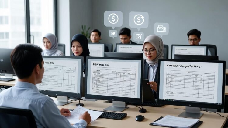 Cara Input Potongan TER PPh 21 di Aplikasi e-SPT Masa 2026: Panduan Lengkap & Terbaru