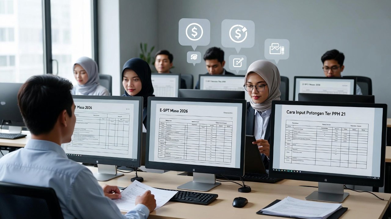 Cara Input Potongan TER PPh 21 di Aplikasi e-SPT Masa 2026: Panduan Lengkap & Terbaru