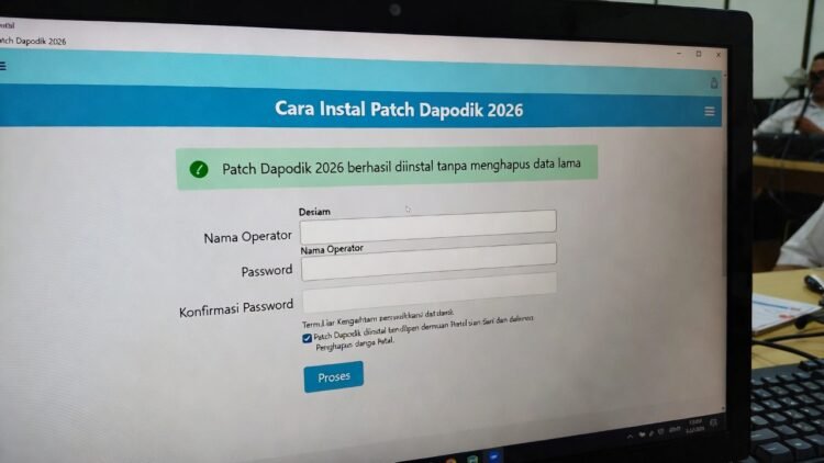Cara Instal Patch Dapodik 2026 Tanpa Menghapus Data Lama – Panduan Aman Operator Sekolah