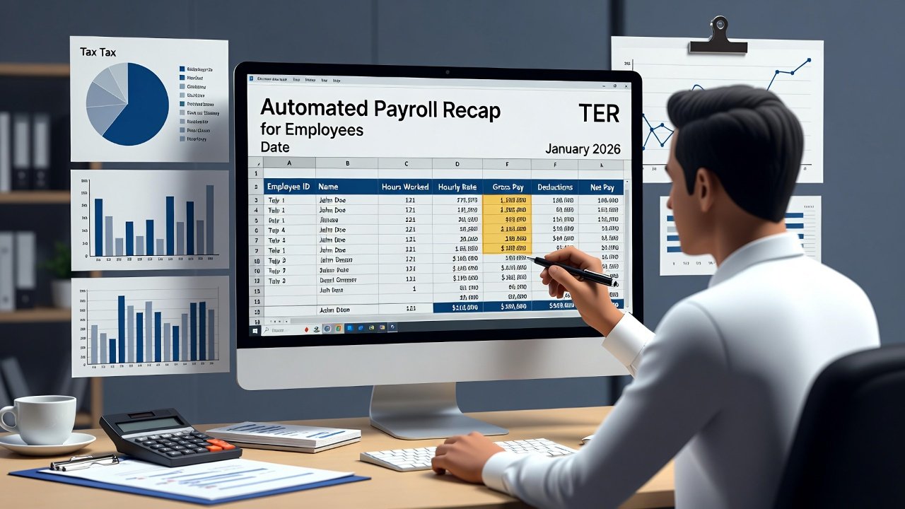 Cara Membuat Rekap Gaji Karyawan Otomatis dengan Pajak TER di Excel 2026 – Panduan Lengkap