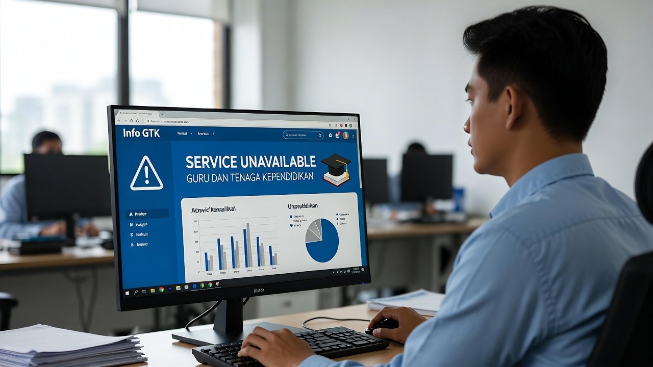 Cara Memperbaiki ‘Service Unavailable’ Portal Info GTK 2026 (Solusi Cepat & Lengkap)