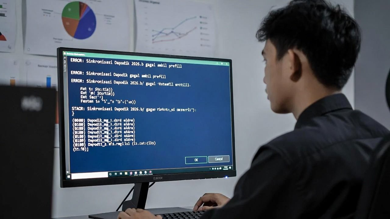 Cara Mengatasi Error Sinkronisasi Dapodik 2026.b: Gagal Ambil Prefill (Penyebab & Solusi Lengkap 2026)