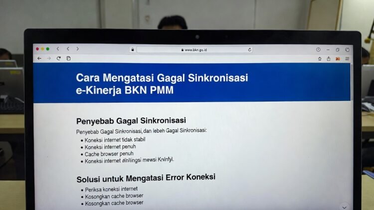 Cara Mengatasi Gagal Sinkron e-Kinerja BKN dan PMM: Solusi Error Koneksi Februari 2026