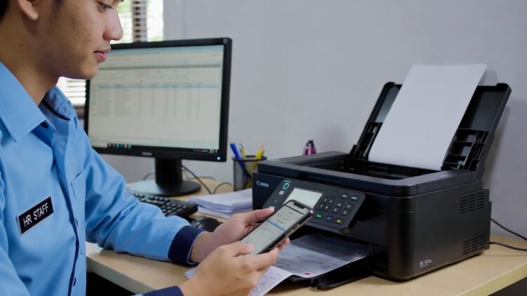 Cara Print Slip Gaji dari HP ke Printer Epson/Canon – Praktis untuk Staff HRD 2026