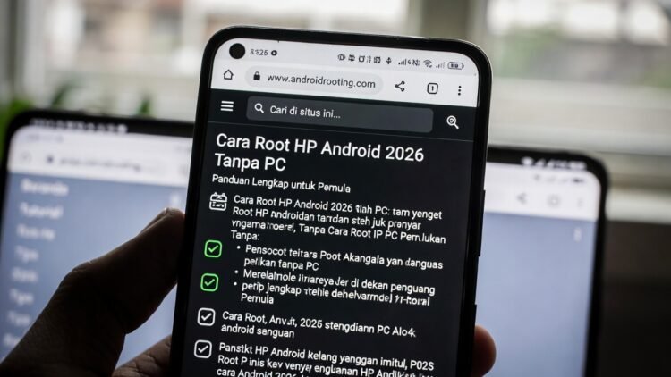 Cara Root HP Android 2026 Tanpa PC – Aman & Cepat untuk Pemula (Update Terbaru)