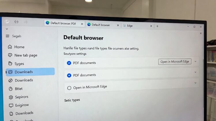 Cara Setting Microsoft Edge agar PDF Laporan Langsung Terbuka (Tanpa Download) 2026 – Cepat & Praktis
