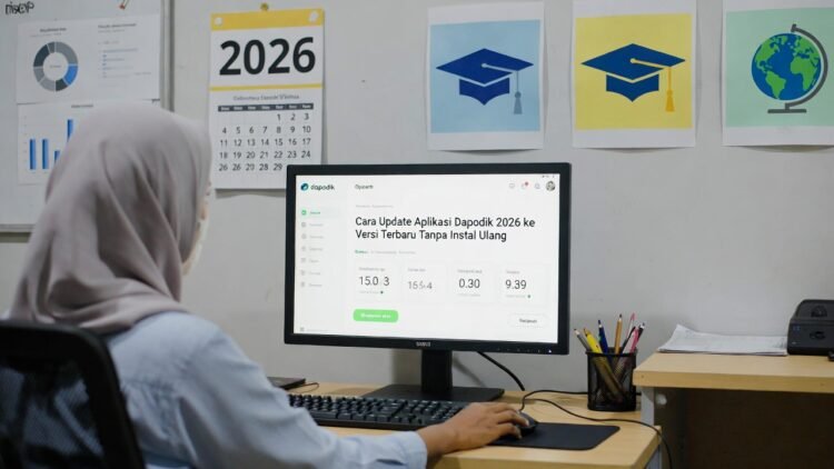 Cara Update Aplikasi Dapodik 2026 ke Versi Terbaru Tanpa Instal Ulang (Patch & Auto Update)