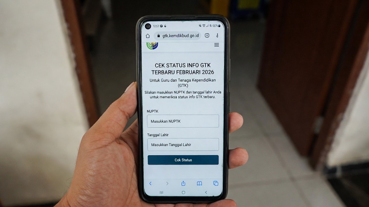 Cek Status Info GTK Terbaru Februari 2026 via HP: Cara Login & Pantau Validasi TPG Lengkap