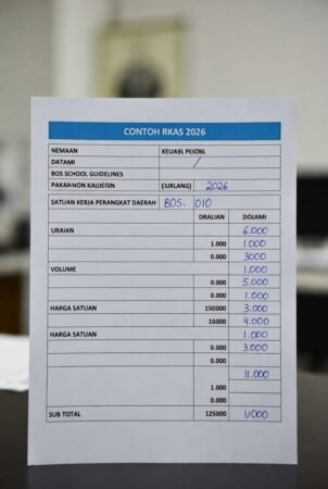 Contoh RKAS 2026 PDF Sudah Terisi Sesuai Juknis – Siap Pakai & Edit BOS Sekolah