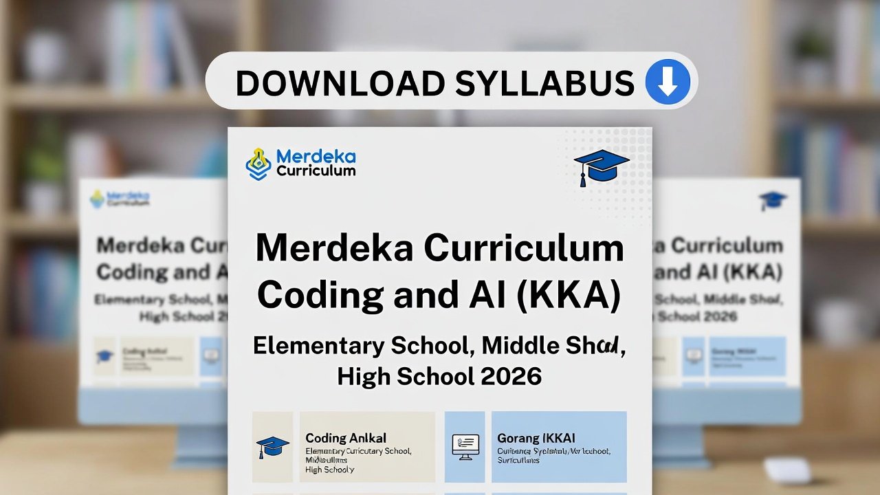 Download Silabus Mapel Koding dan AI (KKA) 2026 untuk SD, SMP, SMA – Kurikulum Merdeka Terbaru