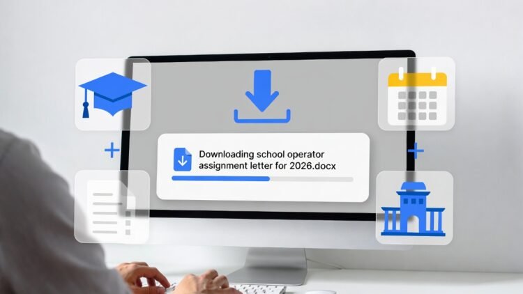 Download Surat Tugas Operator Sekolah 2026 Format Word + Contoh & Cara Edit