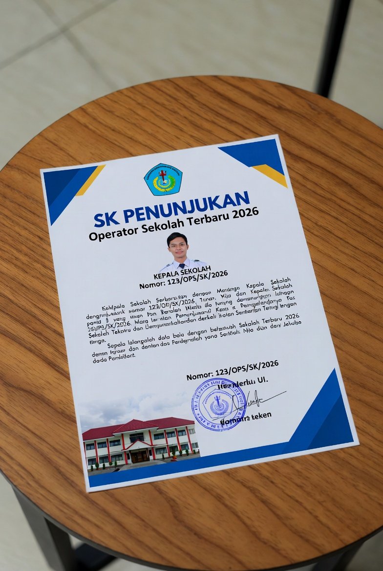 Format SK Penunjukan Operator Sekolah 2026 (Gratis) – Contoh Word & PDF