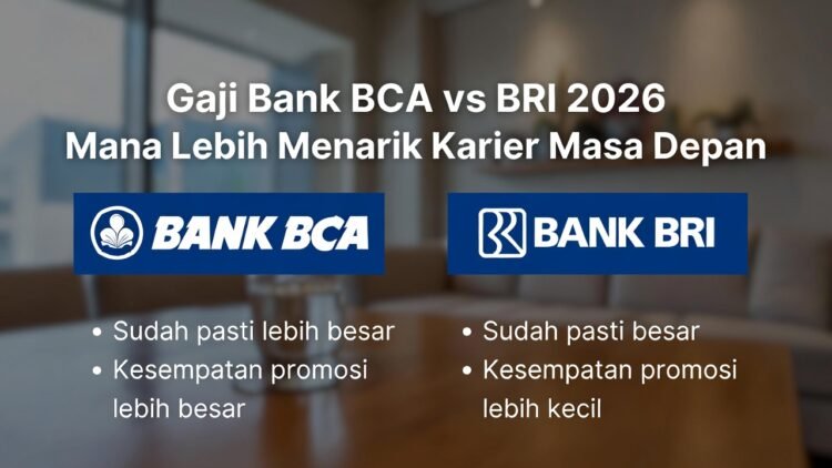 Gaji Bank BCA vs BRI 2026: Mana yang Lebih Menarik untuk Karier Masa Depan?
