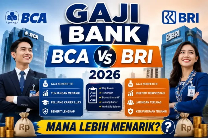 Gaji Bank BCA vs BRI 2026: Mana Lebih Menarik?