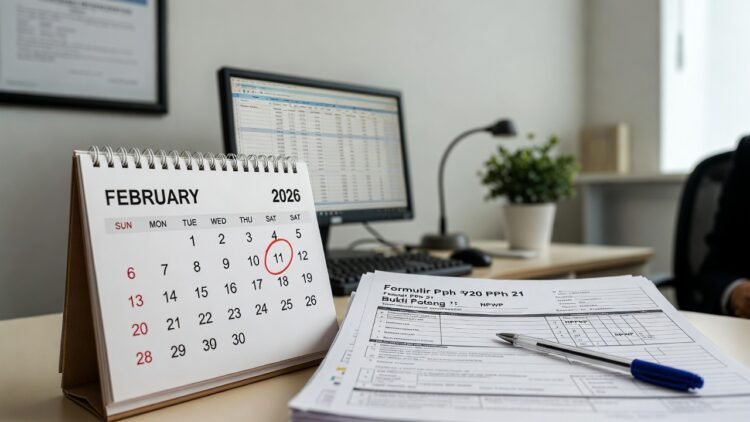 Kenapa Potongan PPh 21 TER Februari Berbeda dengan Januari 2026? Penjelasan & Contoh Hitung