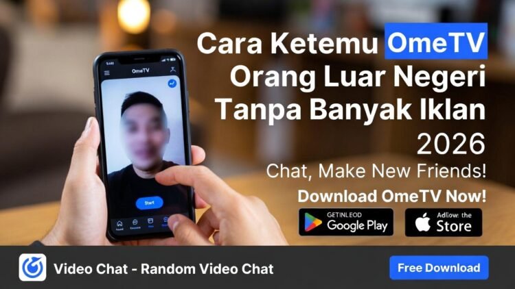 Ome TV: Cara Ketemu Orang Luar Negeri Tanpa Banyak Iklan (Update 2026)