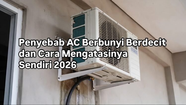 Penyebab AC Bunyi Berdecit & Cara Mengatasinya Sendiri Sebelum Panggil Tukang (Update 2026)