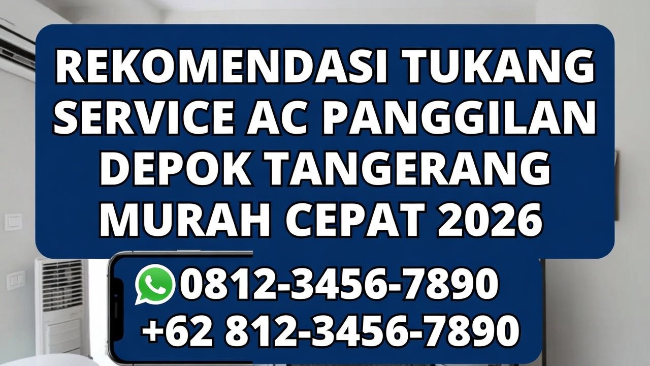 Rekomendasi Tukang Service AC Panggilan Depok & Tangerang Murah dan Cepat 2026