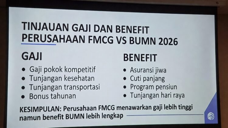 Review Gaji & Benefit di Perusahaan FMCG Indonesia: Apakah Lebih Besar dari BUMN? (Update 2026)