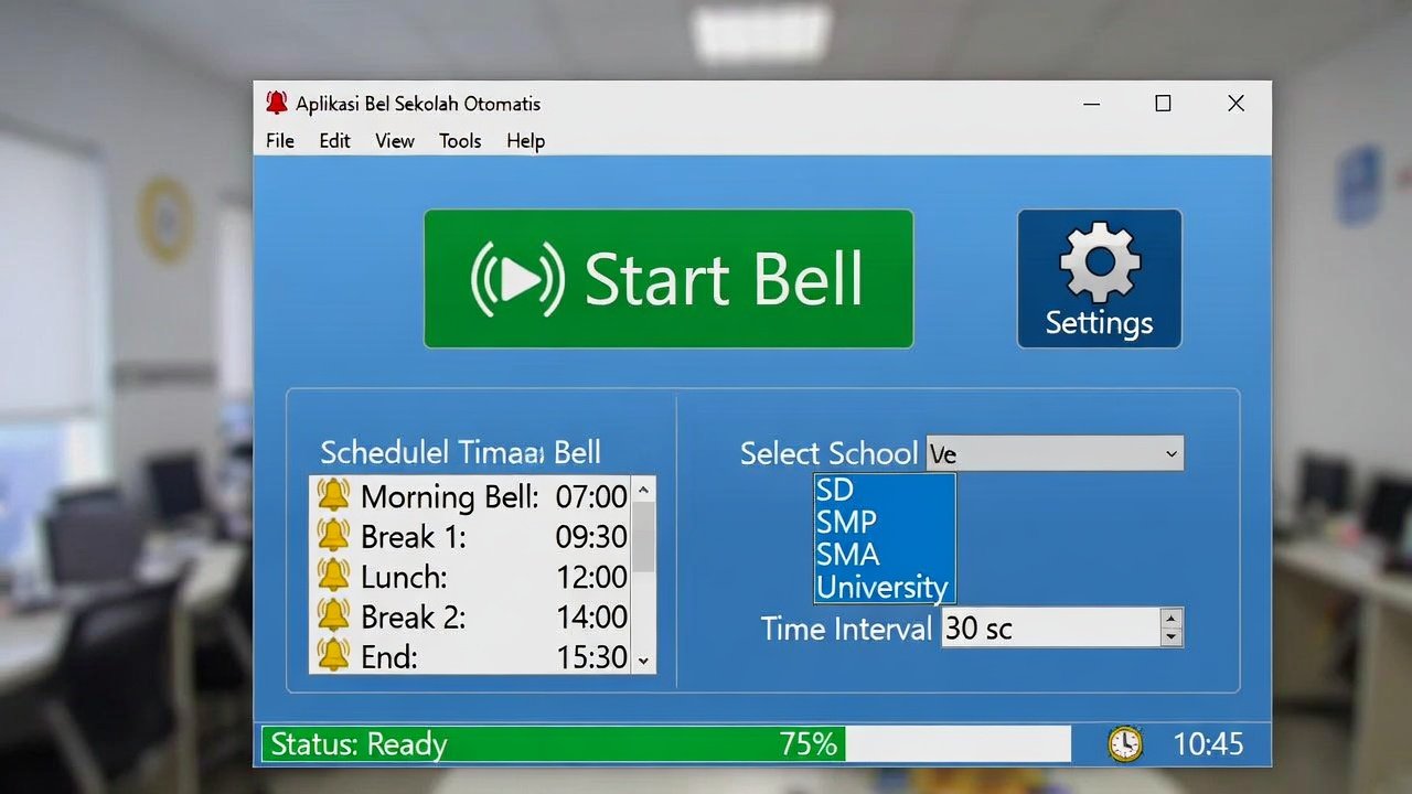 Software Aplikasi Bel Sekolah Otomatis Full Version Gratis Terbaik 2026