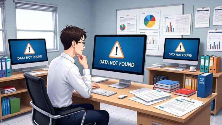 Solusi Masalah 'Data Tidak Ditemukan' pada Verval PTK 2026 – Penyebab & Cara Mengatasi Lengkap