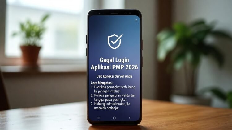 Solusi Gagal Login Aplikasi PMP 2026: Cek Koneksi Server & Cara Mengatasinya