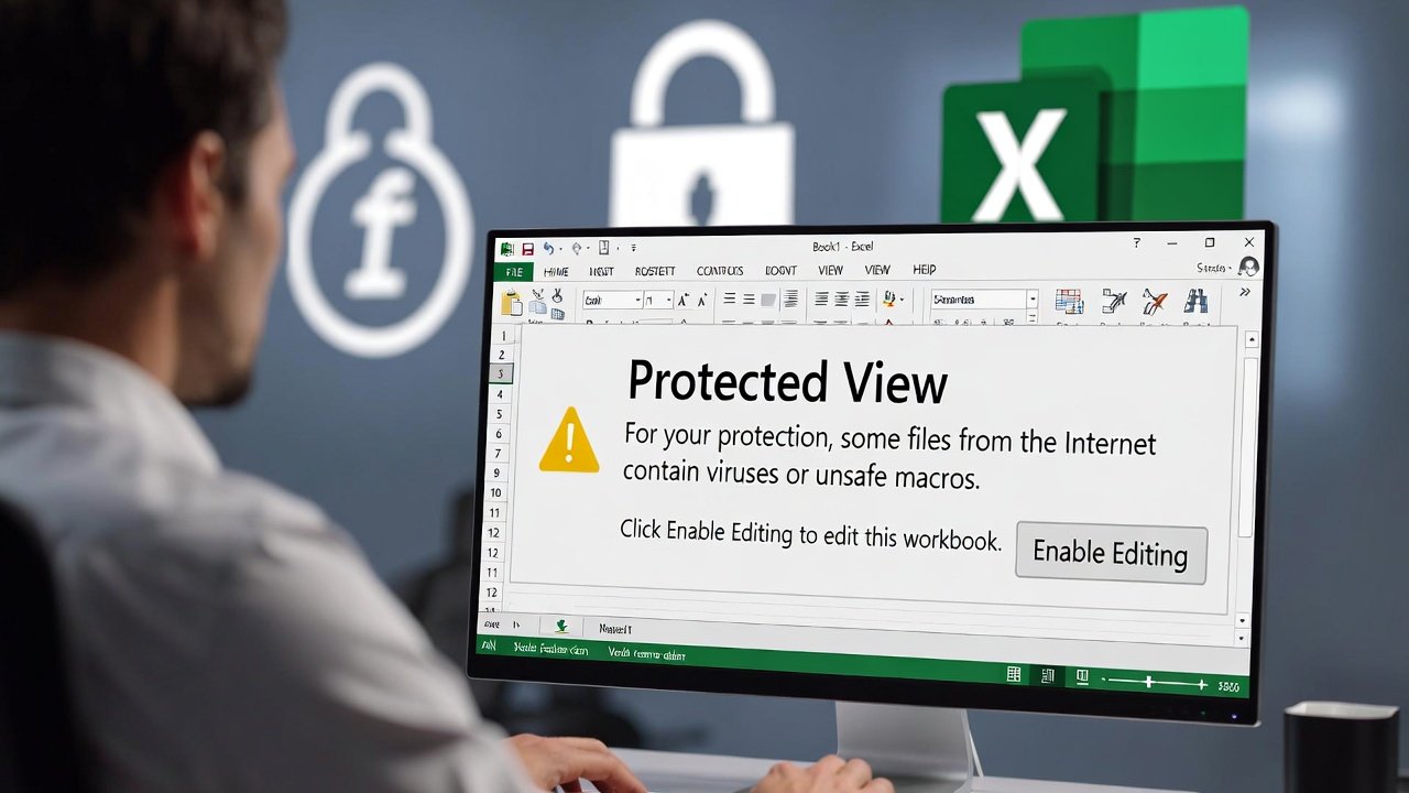 Solusi Protected View Saat Buka File Excel Download-an (Panduan Lengkap 2026)