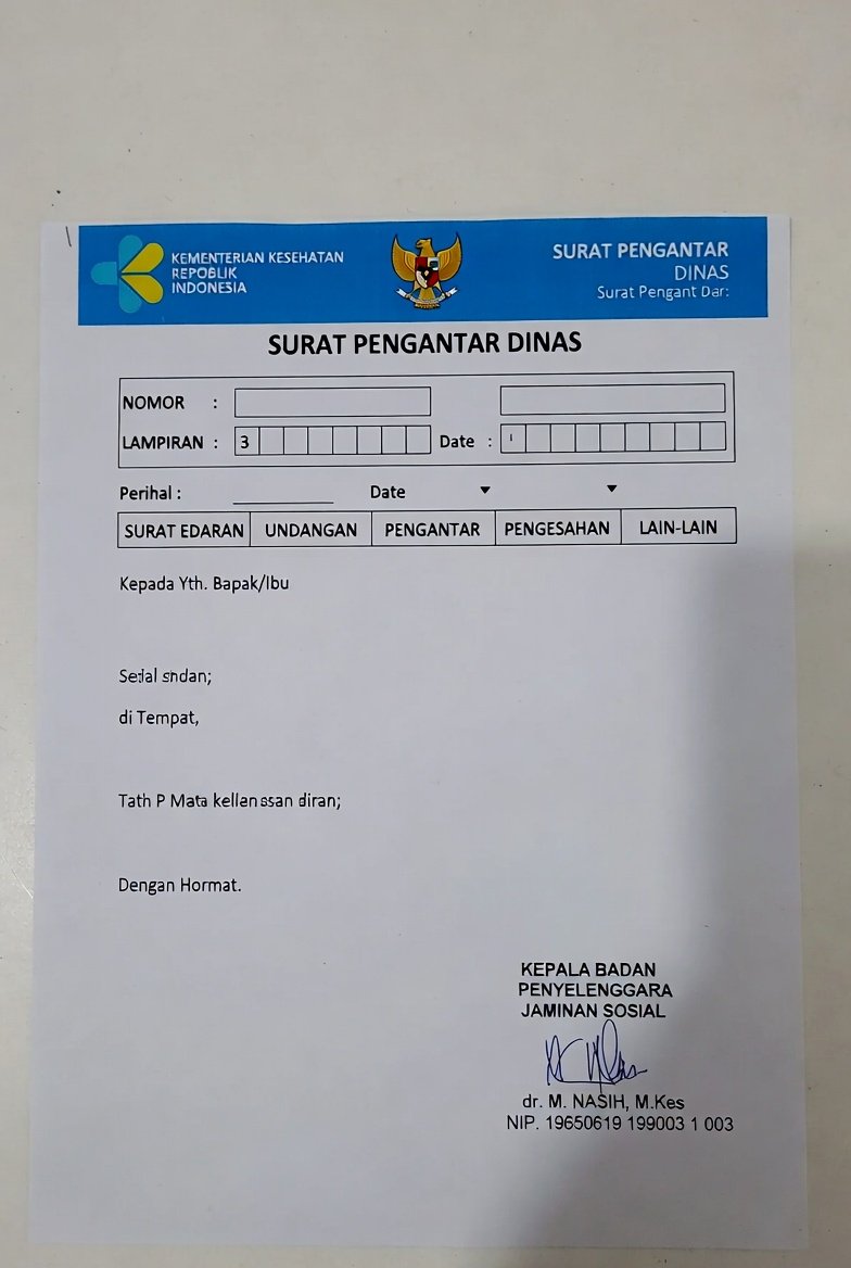 Template Surat Pengantar Dinas Format Word 2026: Contoh Resmi & Benar (Update Terbaru)