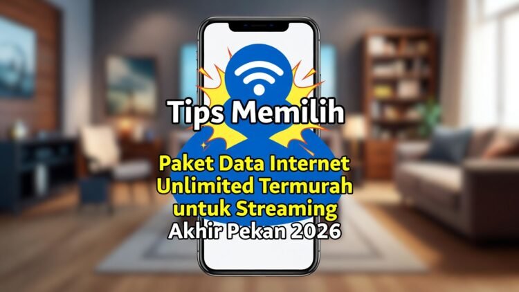 Tips Memilih Paket Data Internet Unlimited Termurah untuk Streaming Akhir Pekan 2026