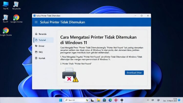 Tutorial Setting Printer Kasir di Windows 11: Solusi Error 'Driver Not Found' (Update 2026)