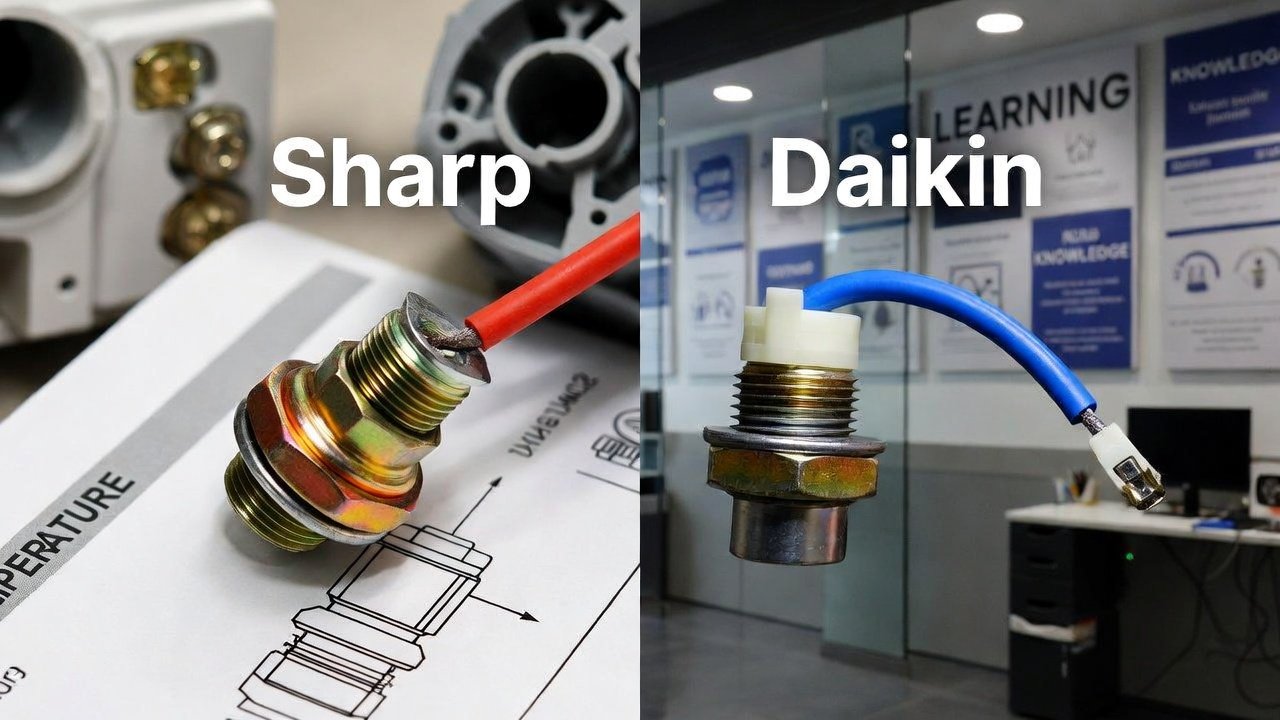 Warna Kabel Sensor Suhu AC Sharp vs Daikin: Perbandingan Lengkap & Tips Troubleshooting 2026