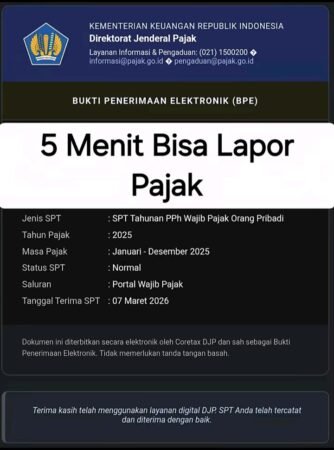 5 Menit Bisa Lapor Pajak: Panduan Lengkap SPT Tahunan PPh Wajib Pajak Orang Pribadi di Coretax DJP 2026