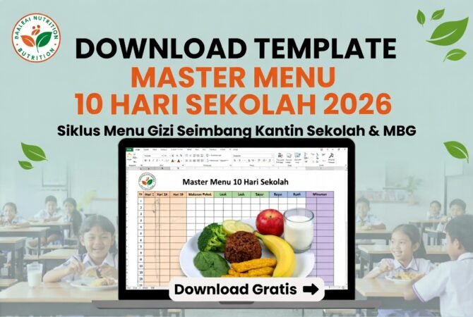 Download Template Master Menu 10 Hari Sekolah: Panduan Lengkap Siklus Menu Gizi Seimbang Kantin Sekolah 2026