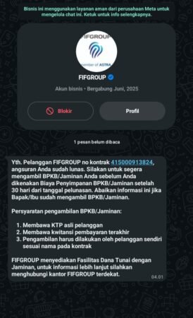Persyaratan Pengambilan BPKB FIF 2026: Syarat Lengkap, Cara Ambil Jaminan Setelah Lunas Cicilan