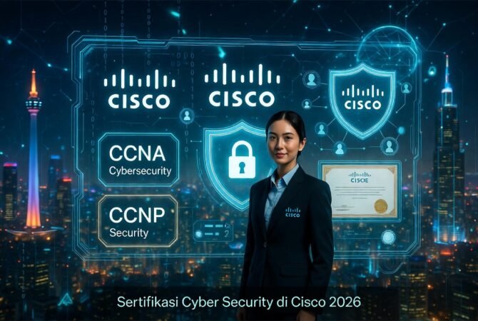 Sertifikasi Cyber Security di Cisco 2026: Panduan Lengkap CCNA Cybersecurity hingga CCIE Security Indonesia