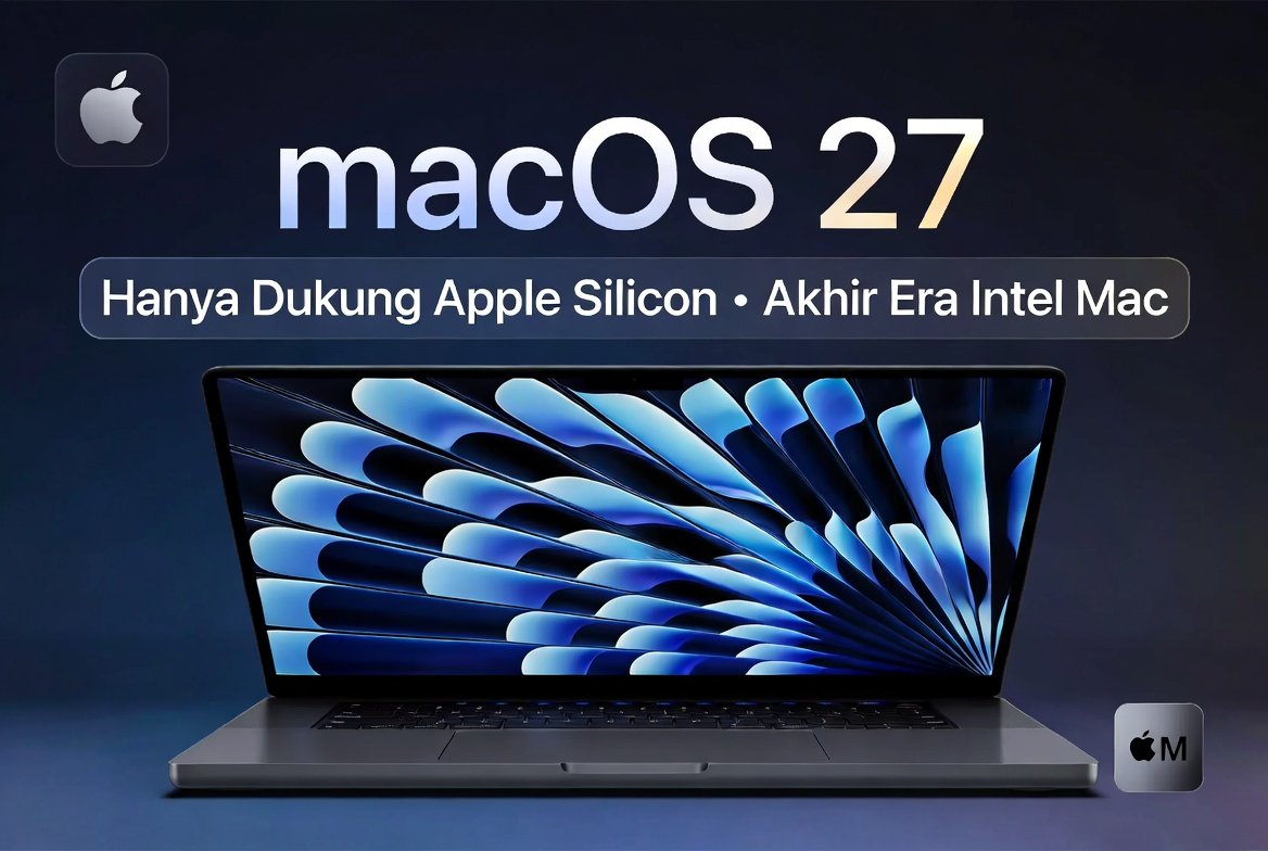 Apple Konfirmasi macOS 27 Hanya Dukung Apple Silicon: Akhir Era Intel Mac & Panduan Lengkap