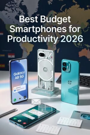 Best Budget Smartphones for Productivity 2026 (Global Edition): Top 5 Picks Under $500