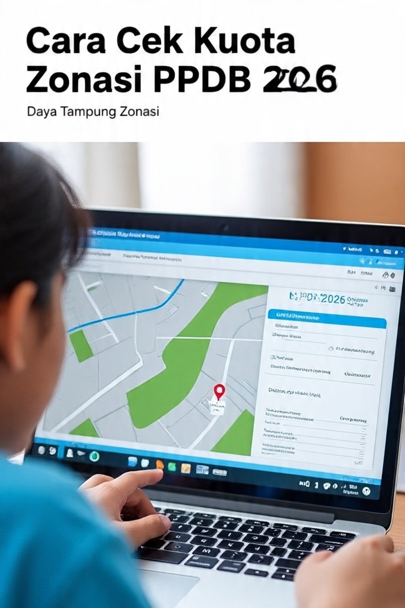 Cara Cek Kuota Zonasi PPDB 2026 Online: SD SMP SMA SMK di Situs Resmi Provinsi