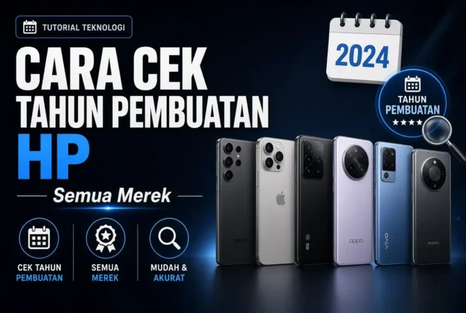 Cara Cek Tahun Pembuatan Handphone: Semua Merek