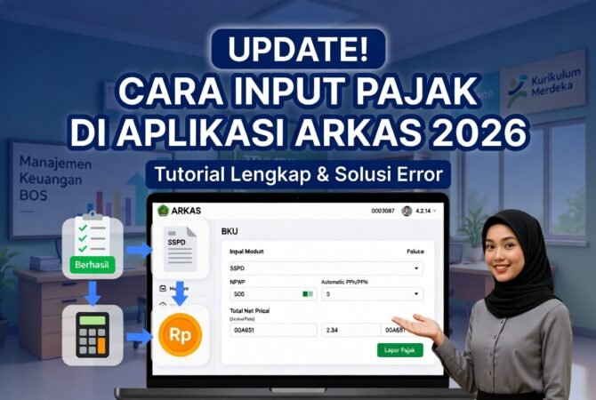 Update! Cara Input Pajak di Aplikasi ARKAS 2026: Tutorial Lengkap & Solusi Error