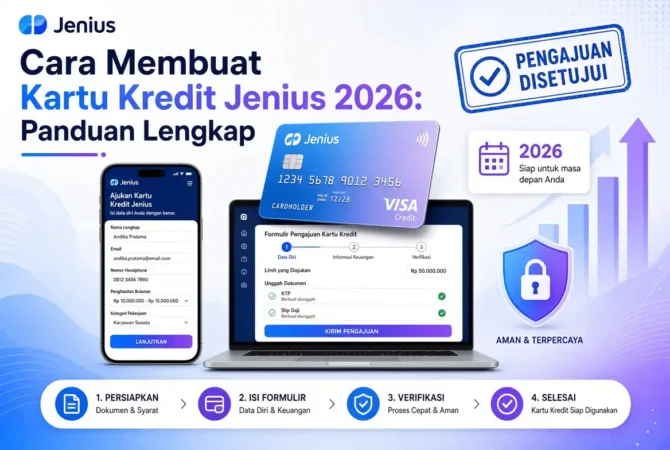 Cara Membuat Kartu Kredit Jenius 2026: Panduan Lengkap