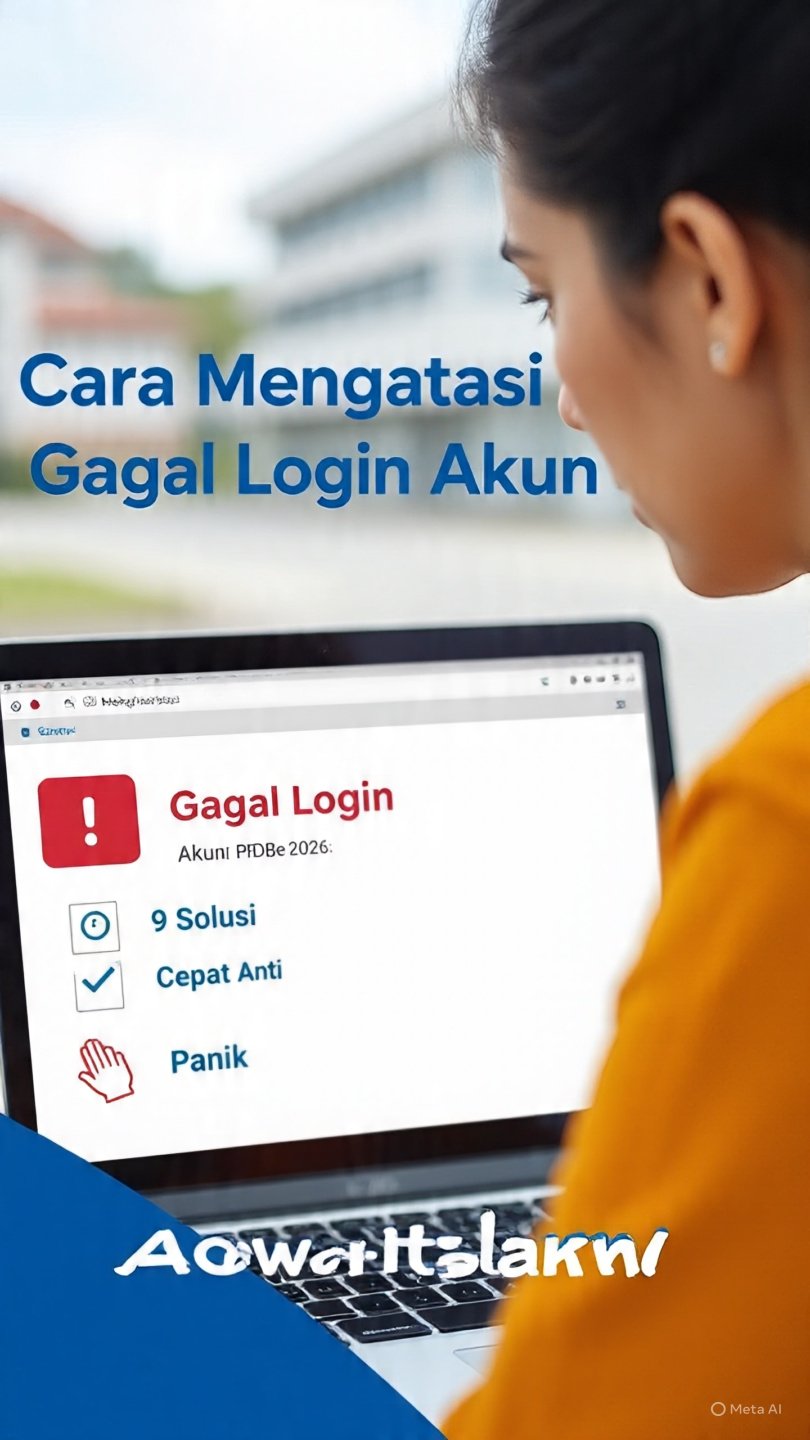 Cara Mengatasi Gagal Login Akun PPDB Online 2026: 9 Solusi Cepat Anti Panik