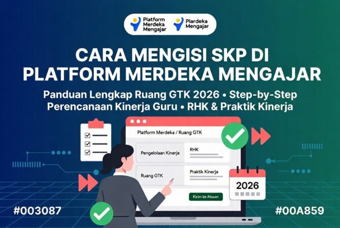Cara Mengisi SKP di Platform Merdeka Mengajar 2026 Lengkap: Panduan Ruang GTK Step-by-Step